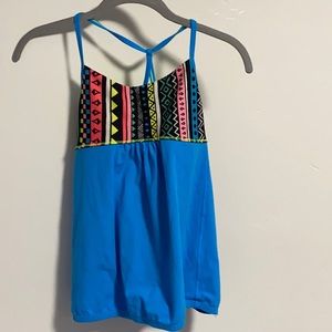 Blue ivviva tank top